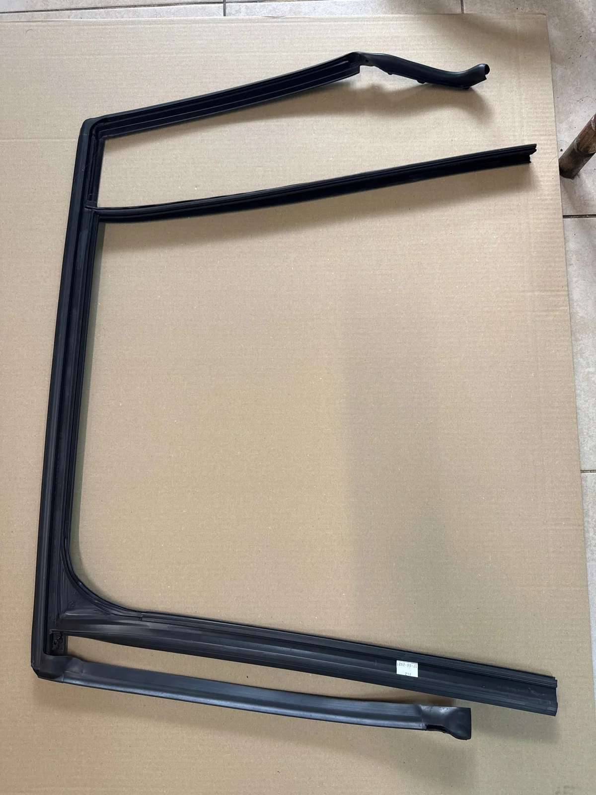 Dichtung Tür BMW F48 X1 Chrom Rechts Hinten image 8