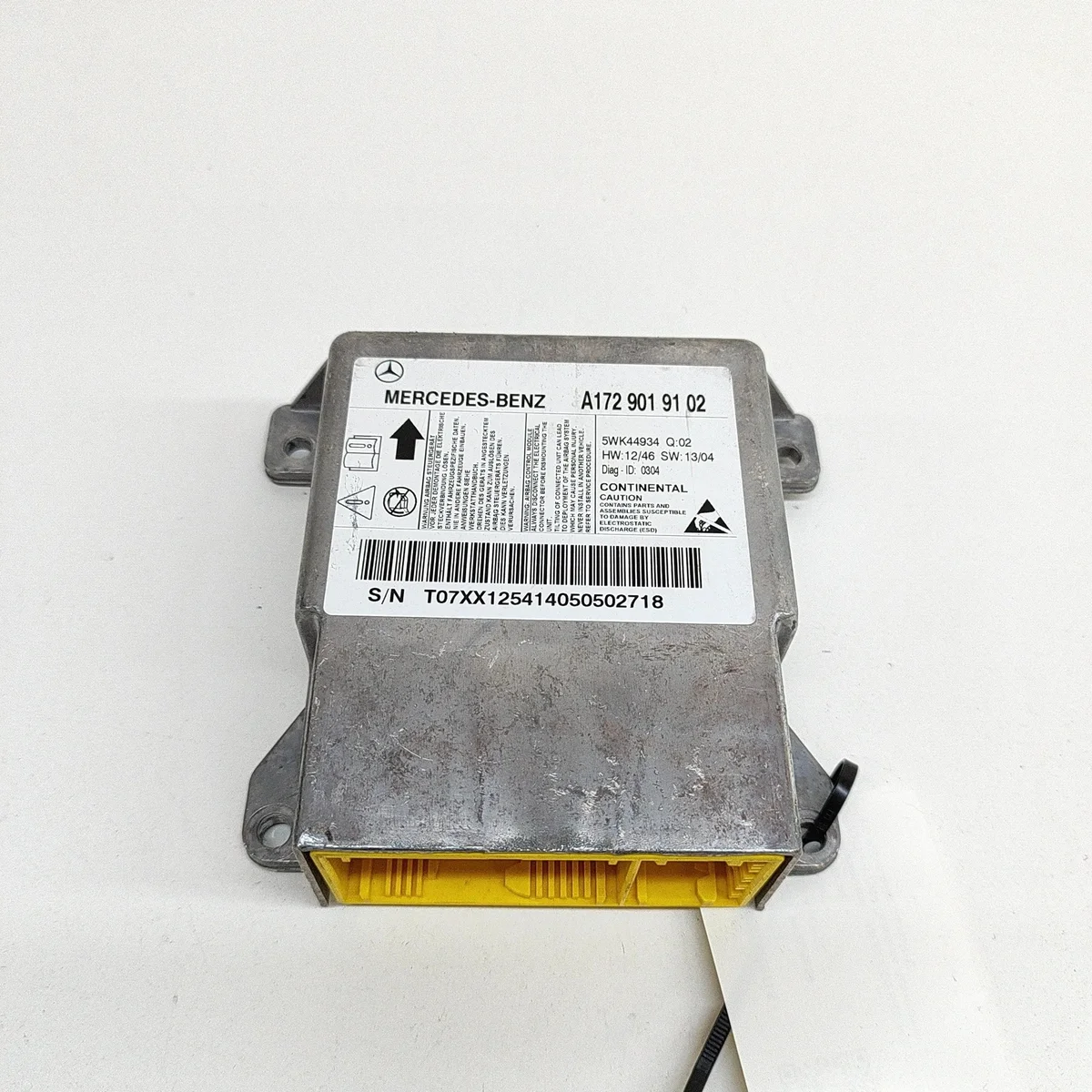 Module Airbag Mercedes W172 SLK A1729019102