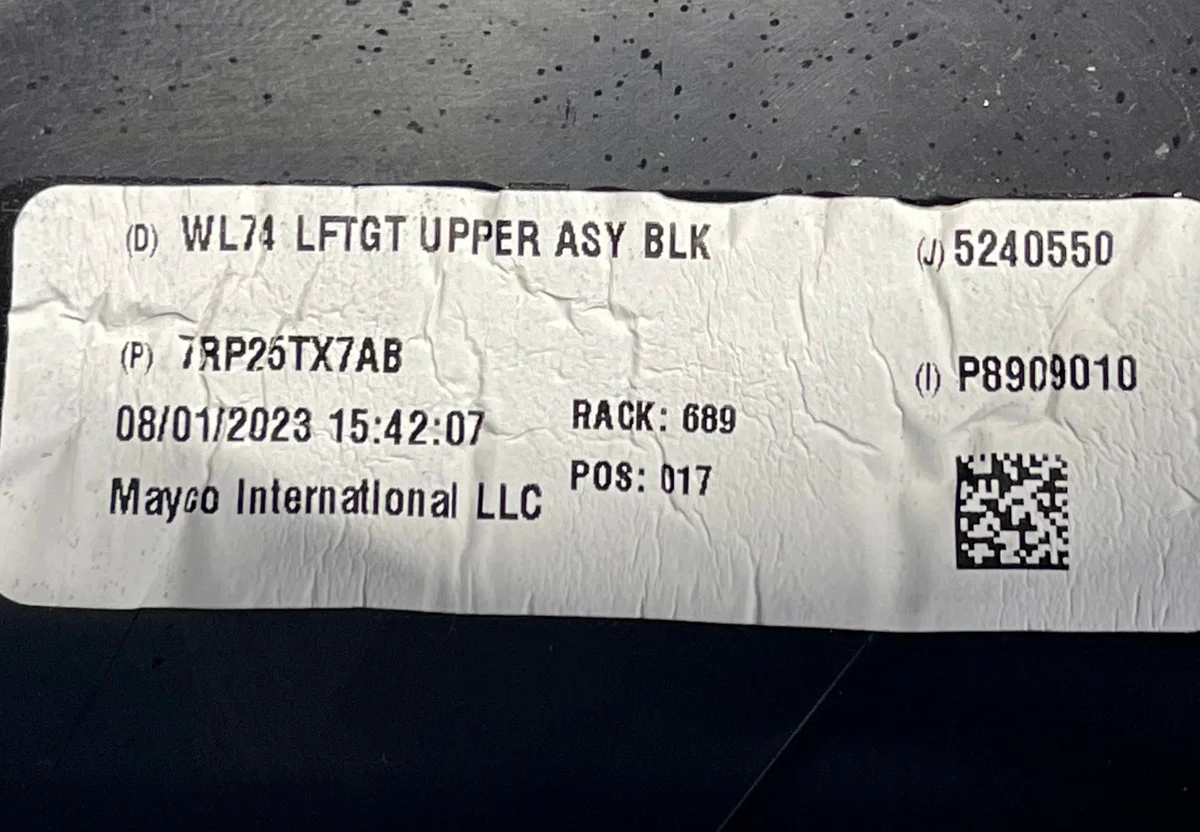 JEEP GRAND CHEROKEE WL 21 22 Klappe Zierleiste image 8