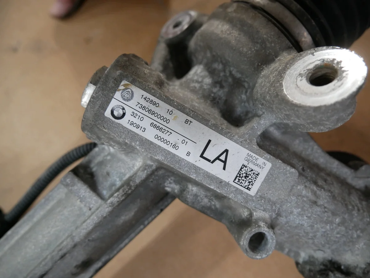 Crémaillère de direction BMW F15 électrique image 10