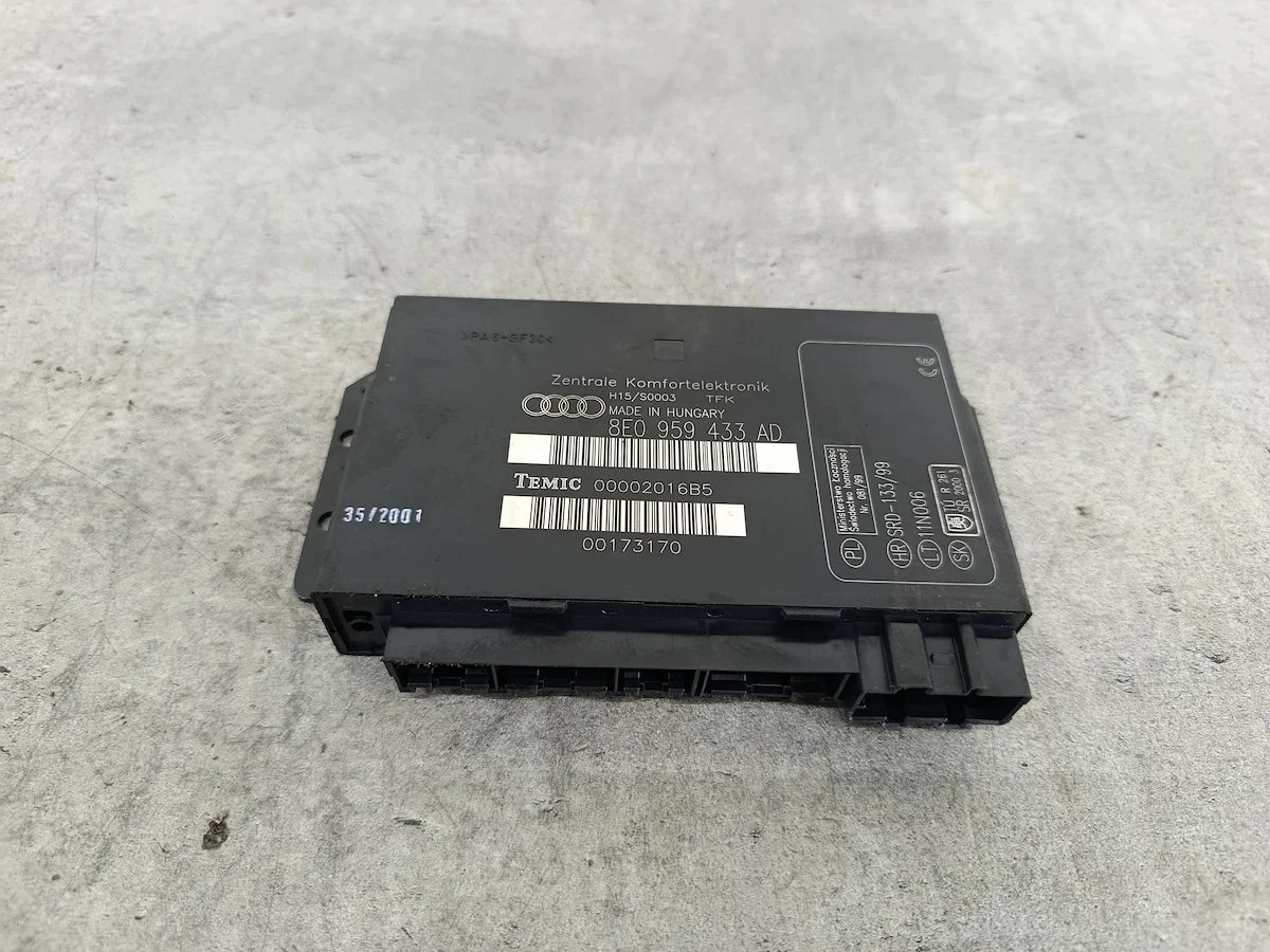 Módulo Conforto Audi A4 B6 8E0959433AD Temic