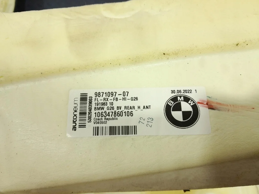 Tapis de sol BMW 4 G26 Complet OEM image 9