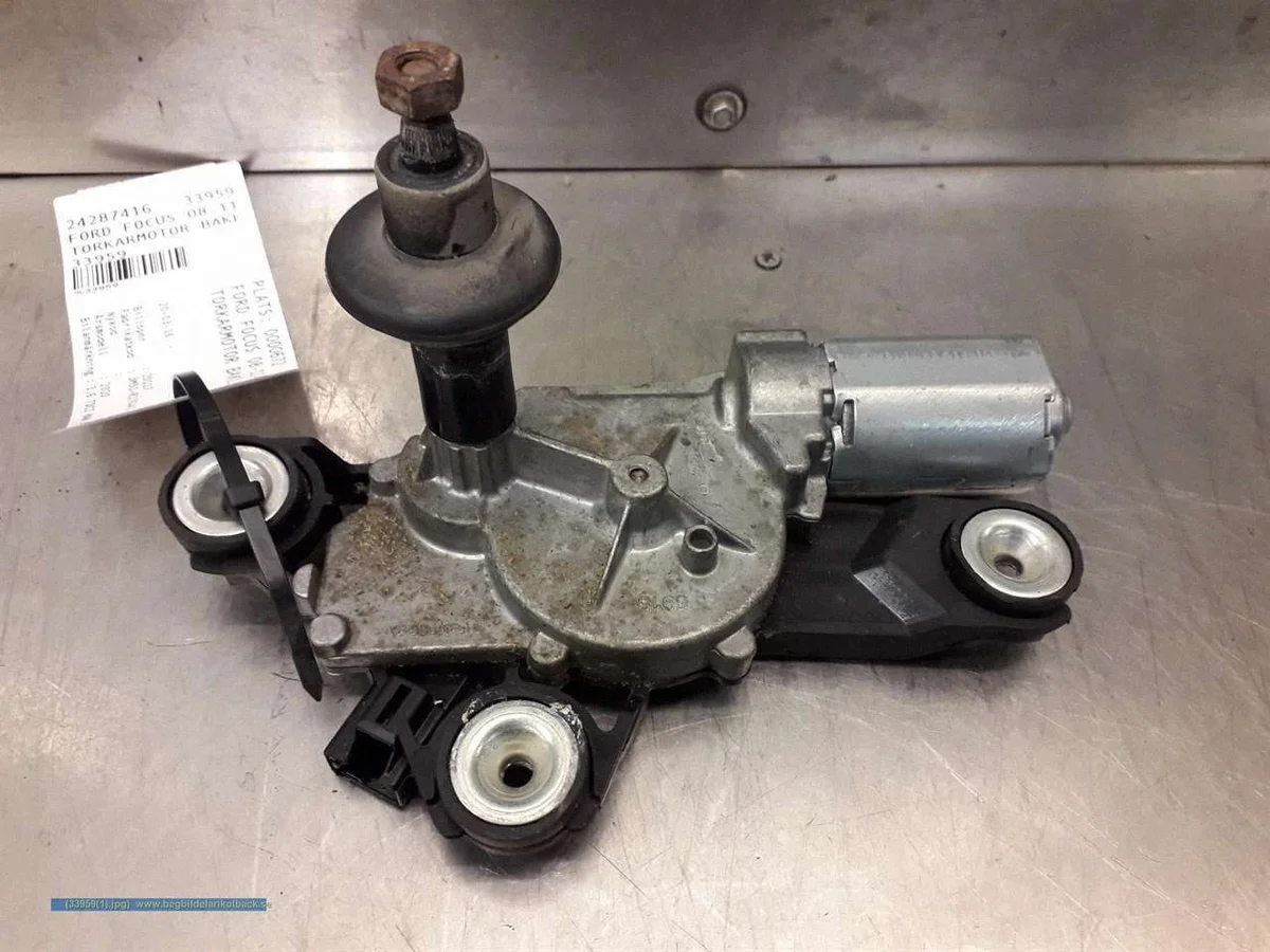 Ford Focus 2010 Motor Ruitenwisser Achter