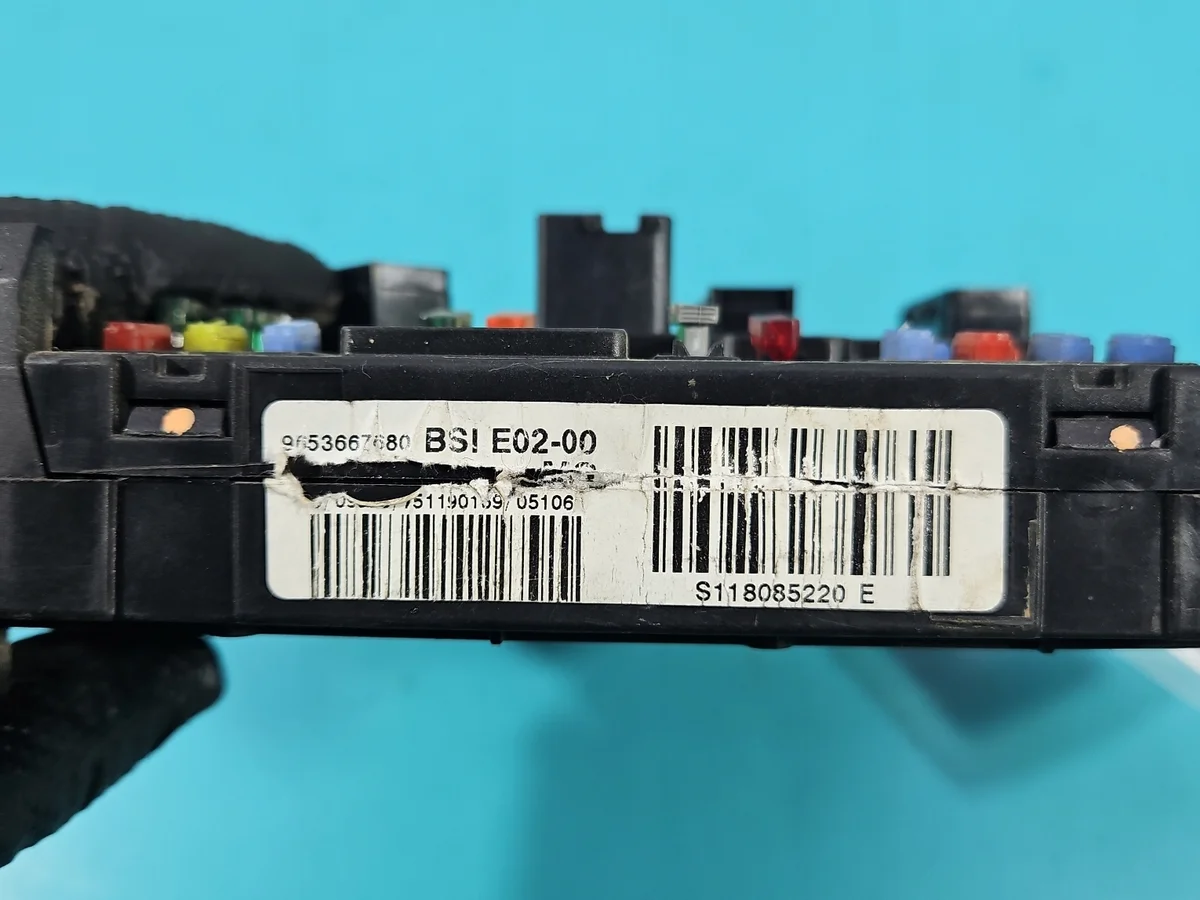 Peugeot 206 Comfort Module Control Unit BSI image 6