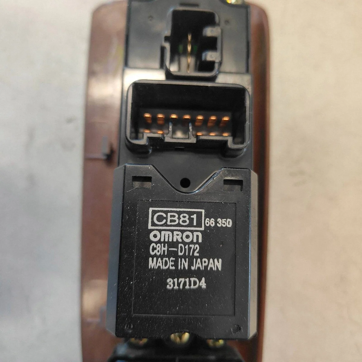 Mazda OE Window Switch Panel 66350 image 5