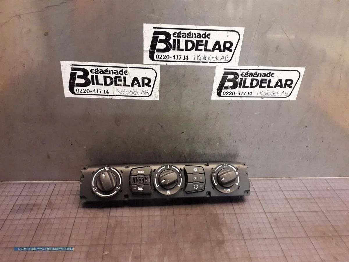 Panel Climatización BMW E60 E61 6411698850201