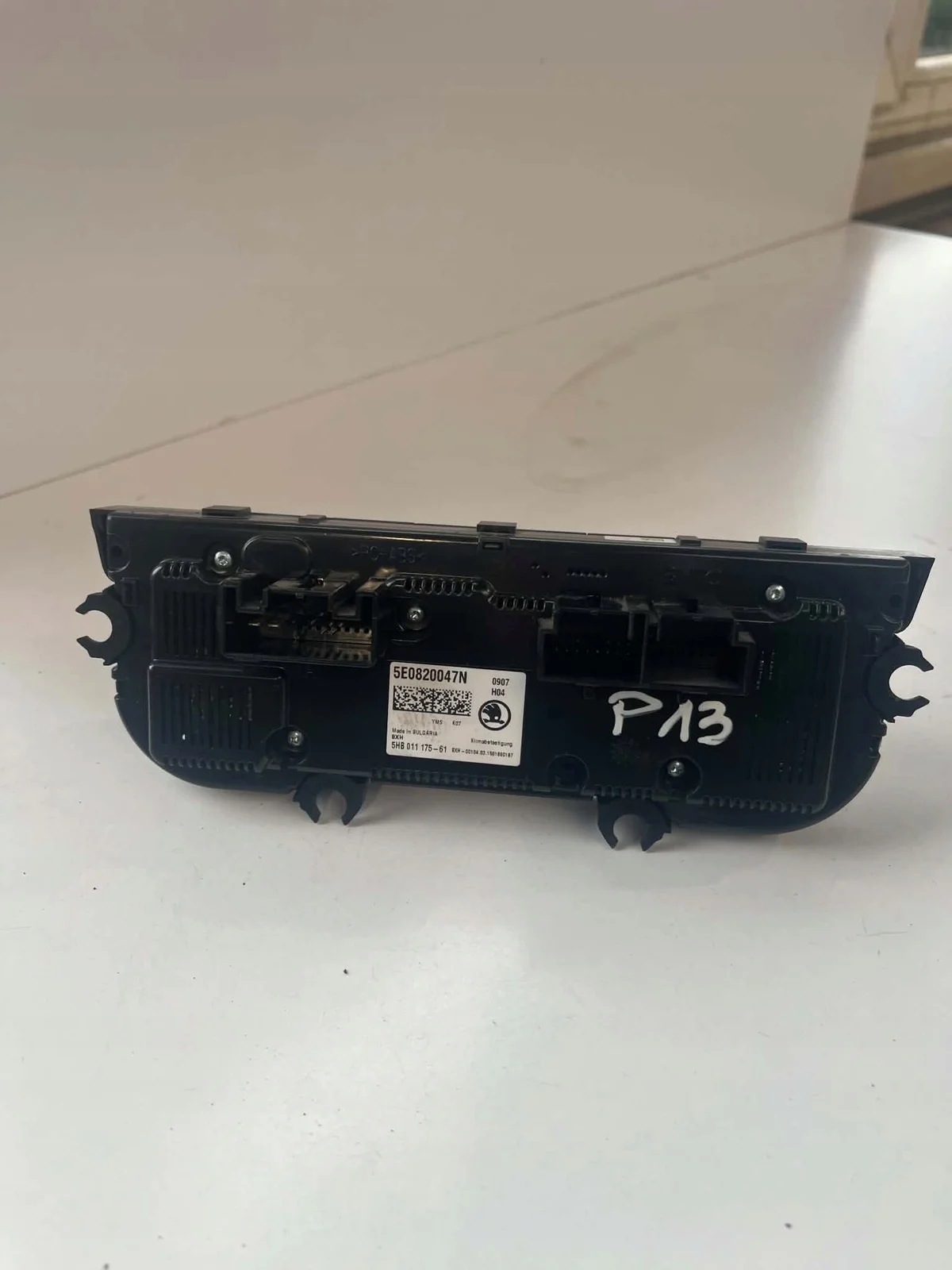 Painel AC Skoda Superb III 3V0907044BR Usado