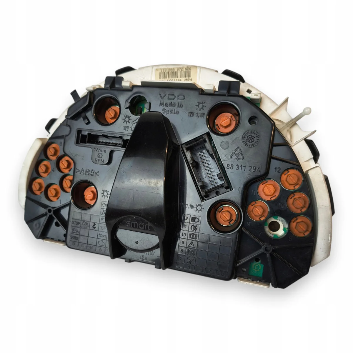 Tacho Smart Fortwo I 0.6 T 0001184V022 gebraucht image 4