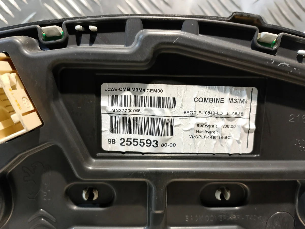 Compteur Peugeot 301 1.6 D 9825559380-00 image 7