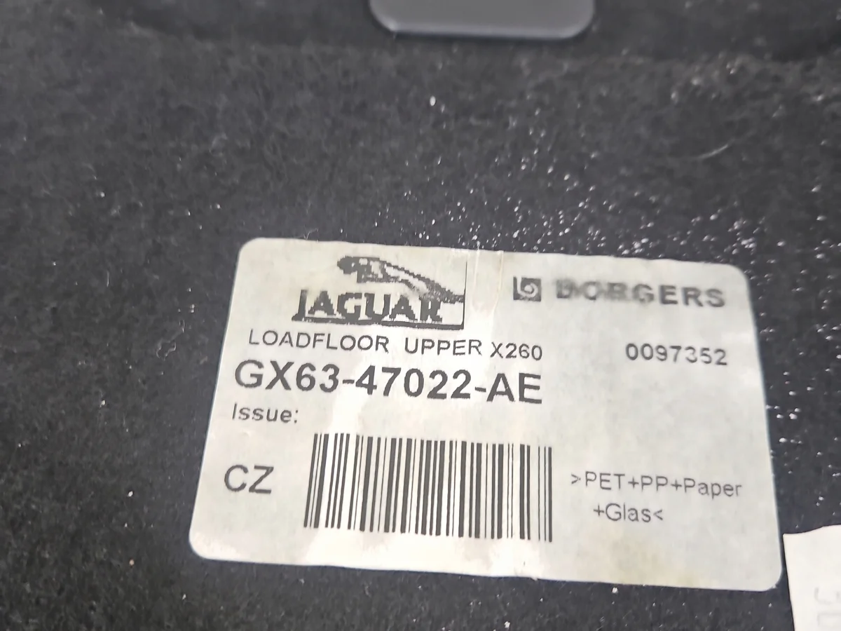 Bodenmatte Kofferraum Jaguar XF II X260 image 3