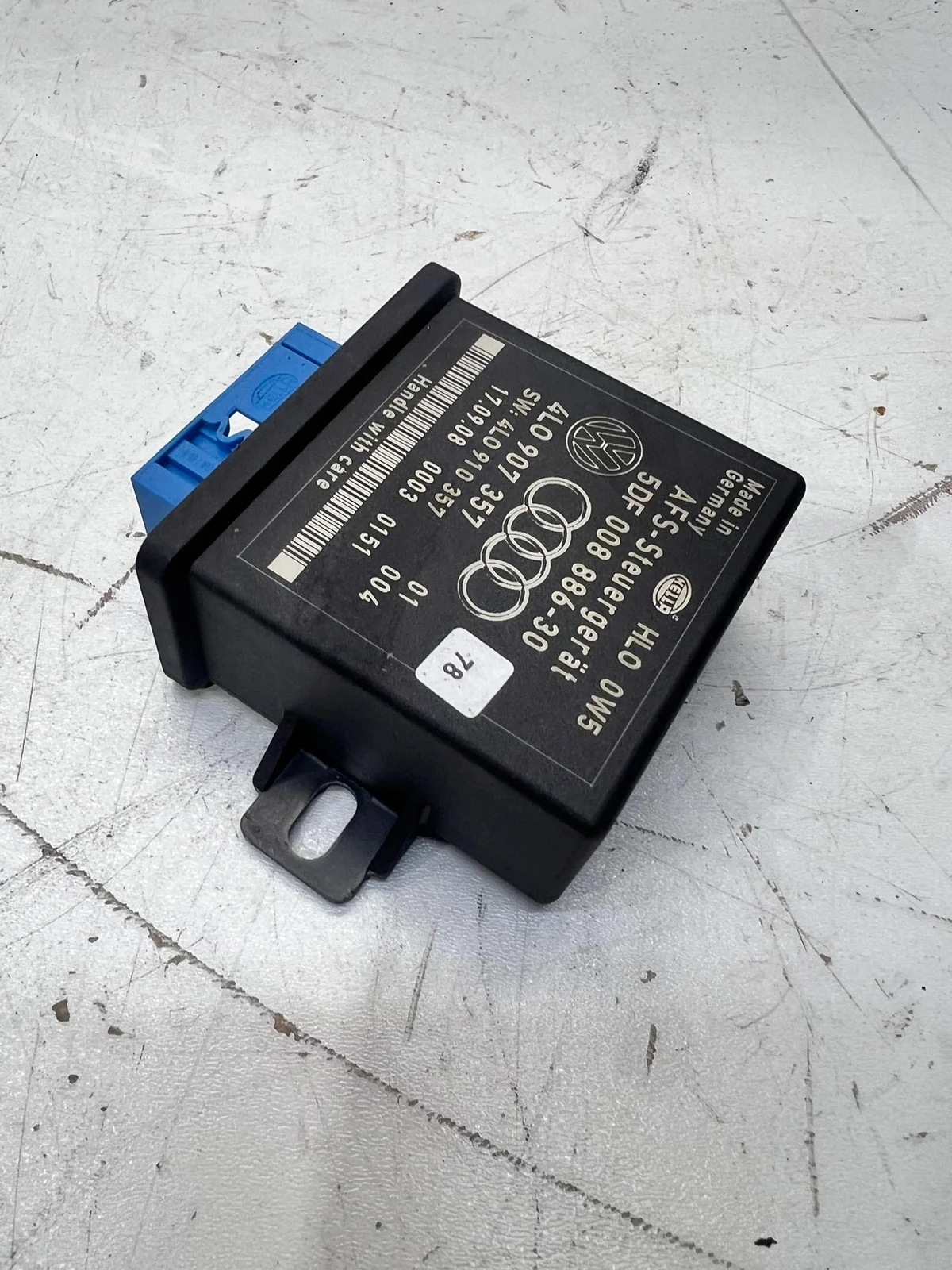 Steuergerät Lichtmodul Audi A6 C6 4L0907357 image 3