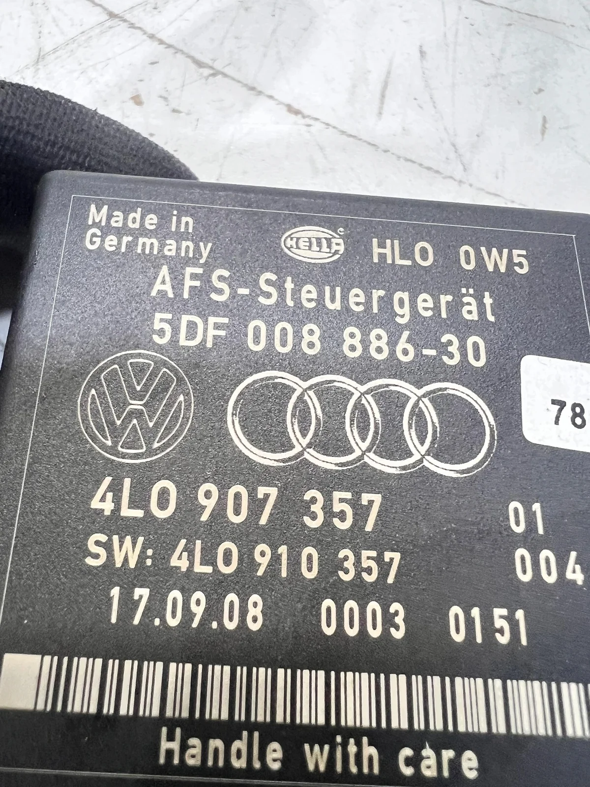 Steuergerät Lichtmodul Audi A6 C6 4L0907357 image 7