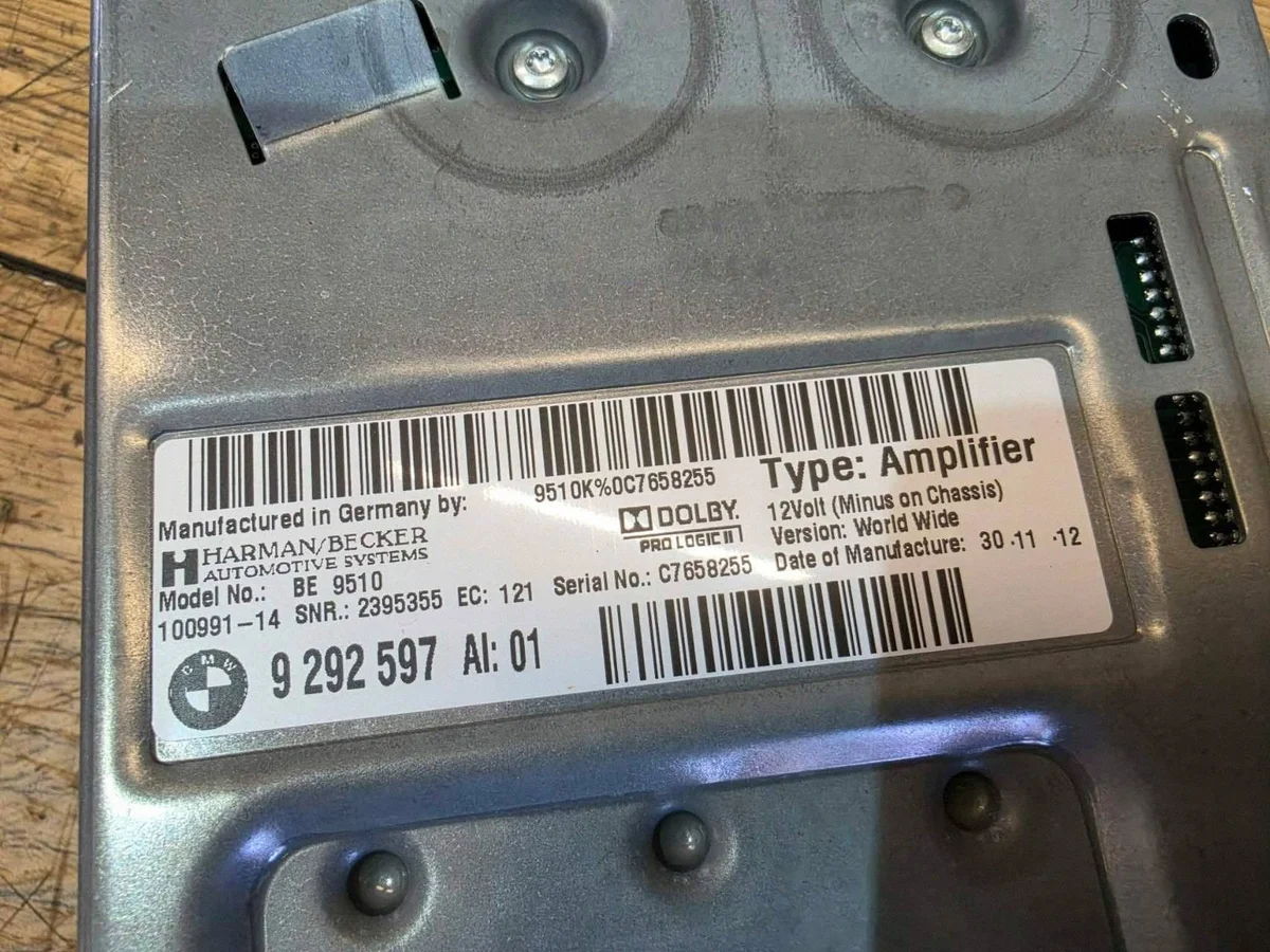 Verstärker BMW OE 9292597 gebraucht image 3