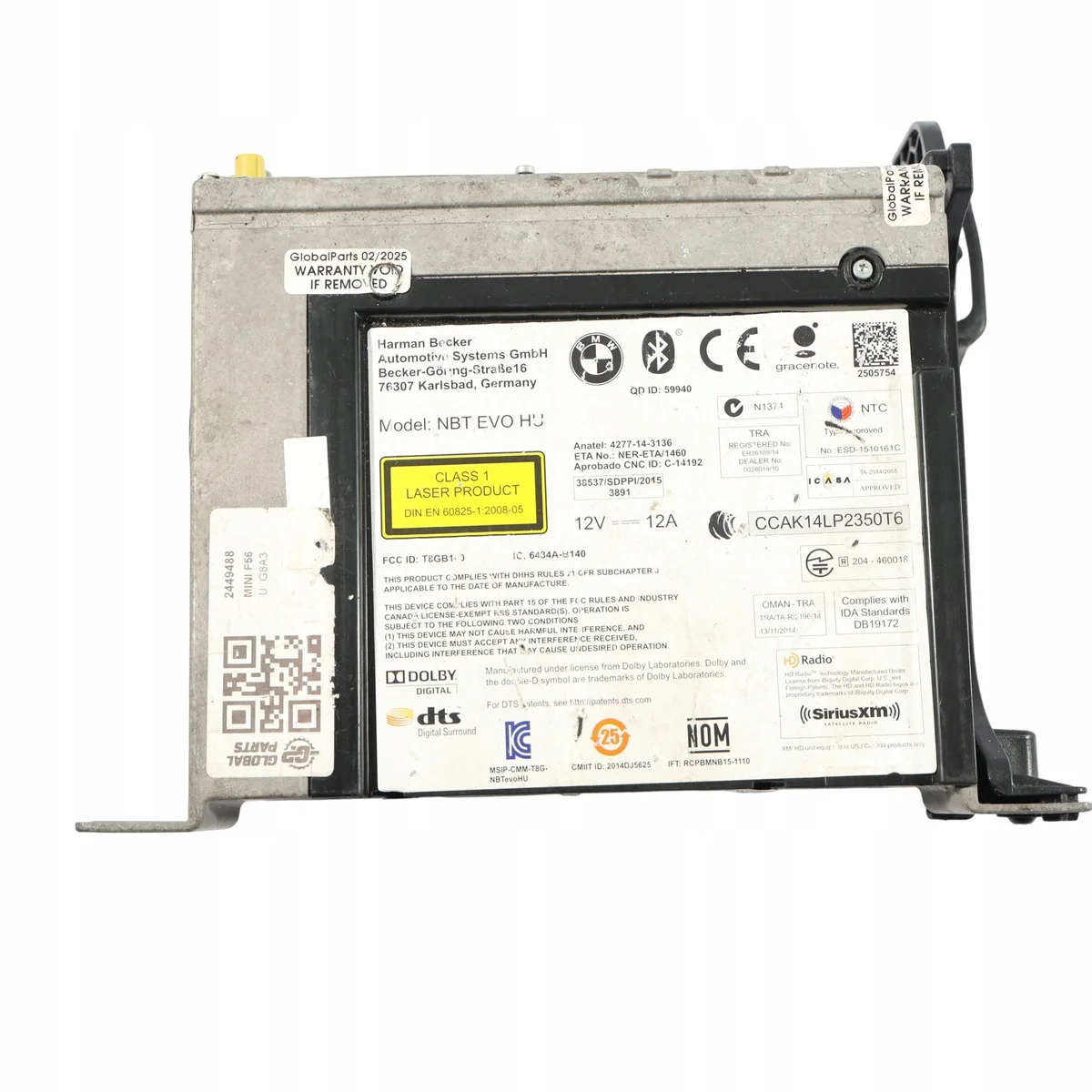 Mini F55 F56 Radio DAB Navigation 2449488