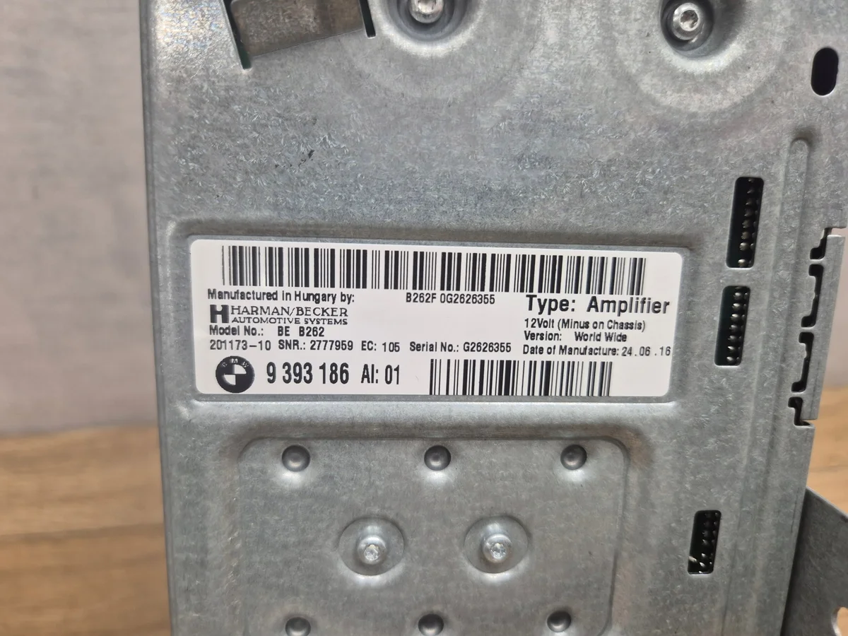 BMW Harman Kardon Verstärker 9393186 gebraucht image 3