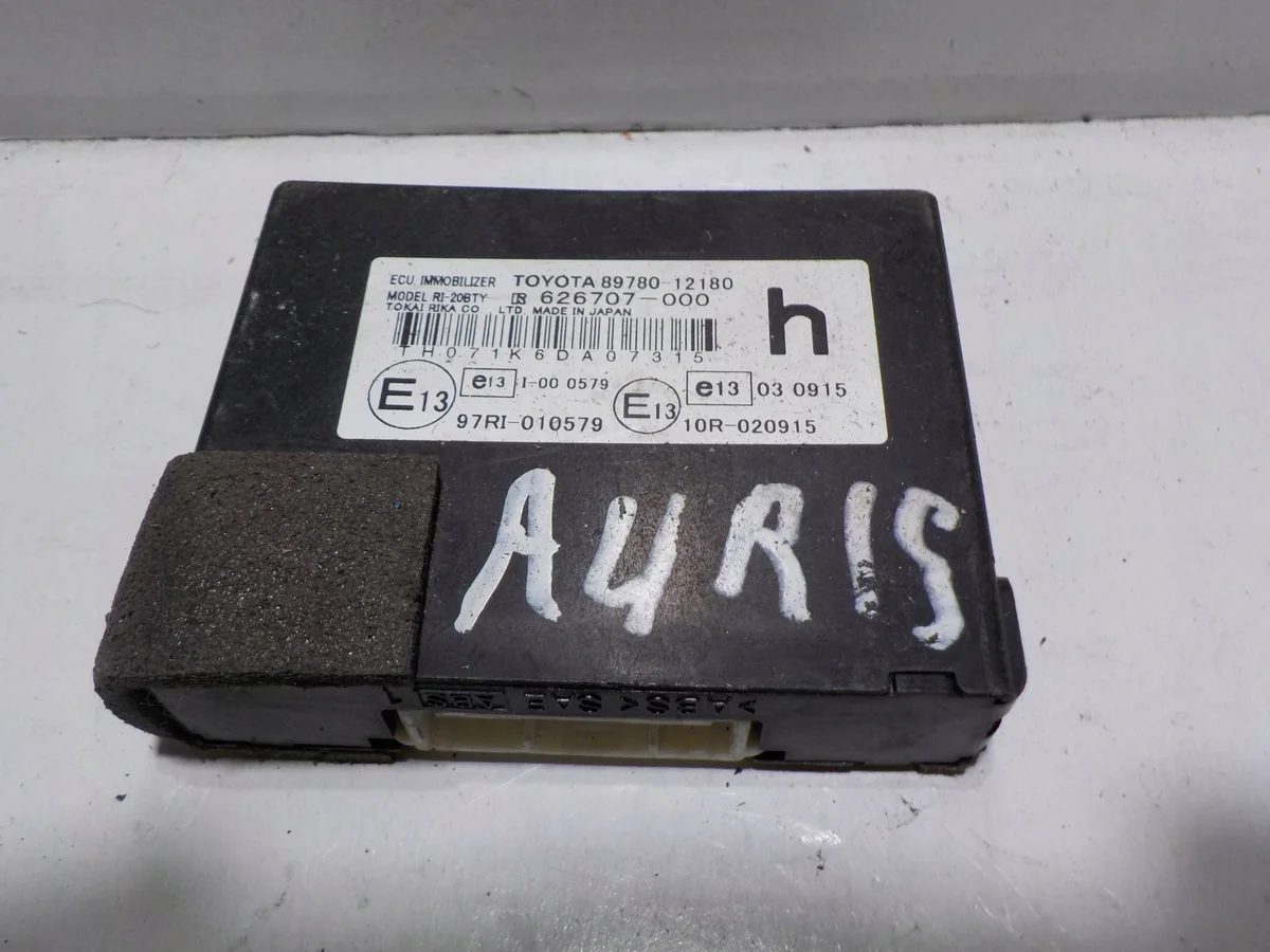 Módulo Inmovilizador Toyota Auris 89780-12180