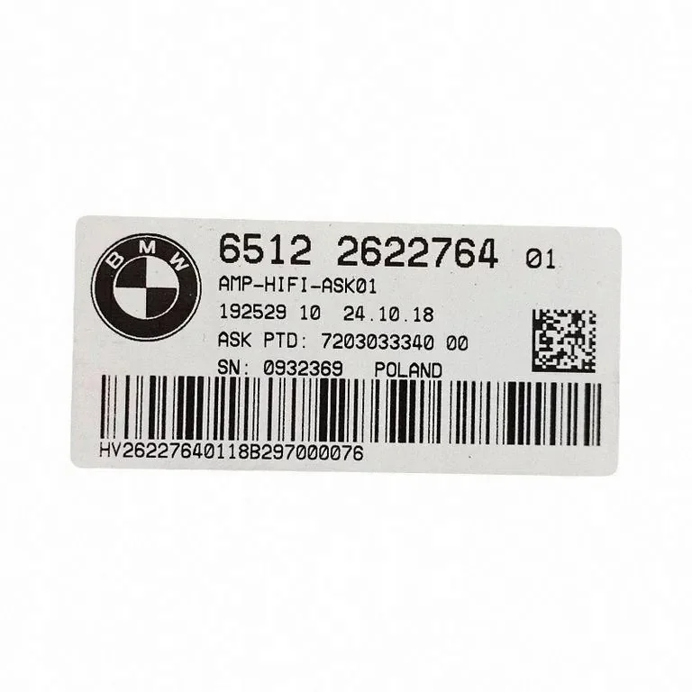 Verstärker BMW 5 G30 G31 G38 65122622764 image 10