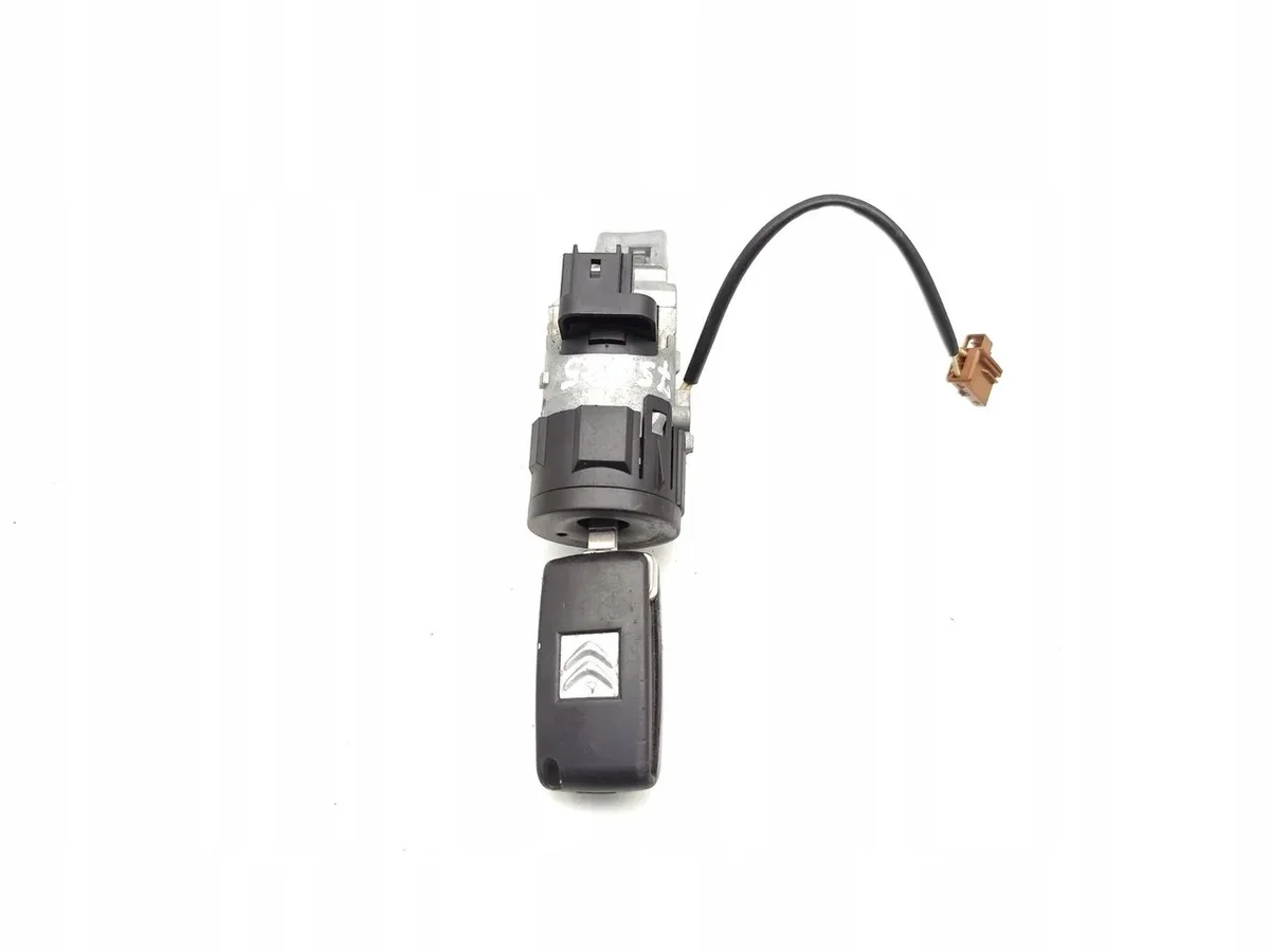 Citroen C3 Zündschloss mit Schlüssel 9663123380 image 6