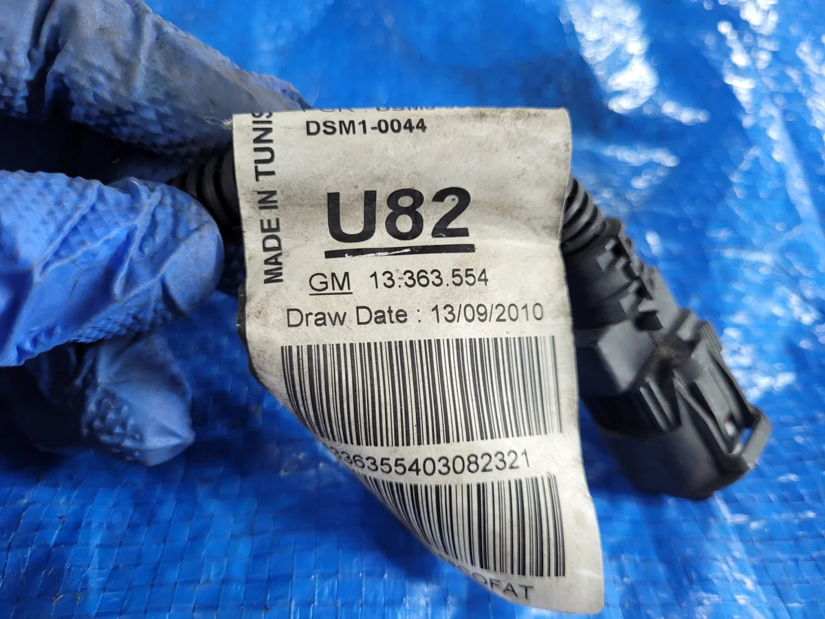 Opel Meriva B ABS Sensor Kabelbaum Hinten image 5