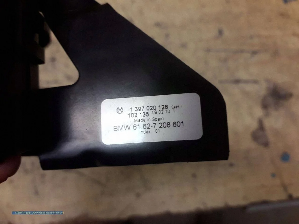 2009 BMW 5 E60 E61 Rear Wiper Motor BEG9317 image 3