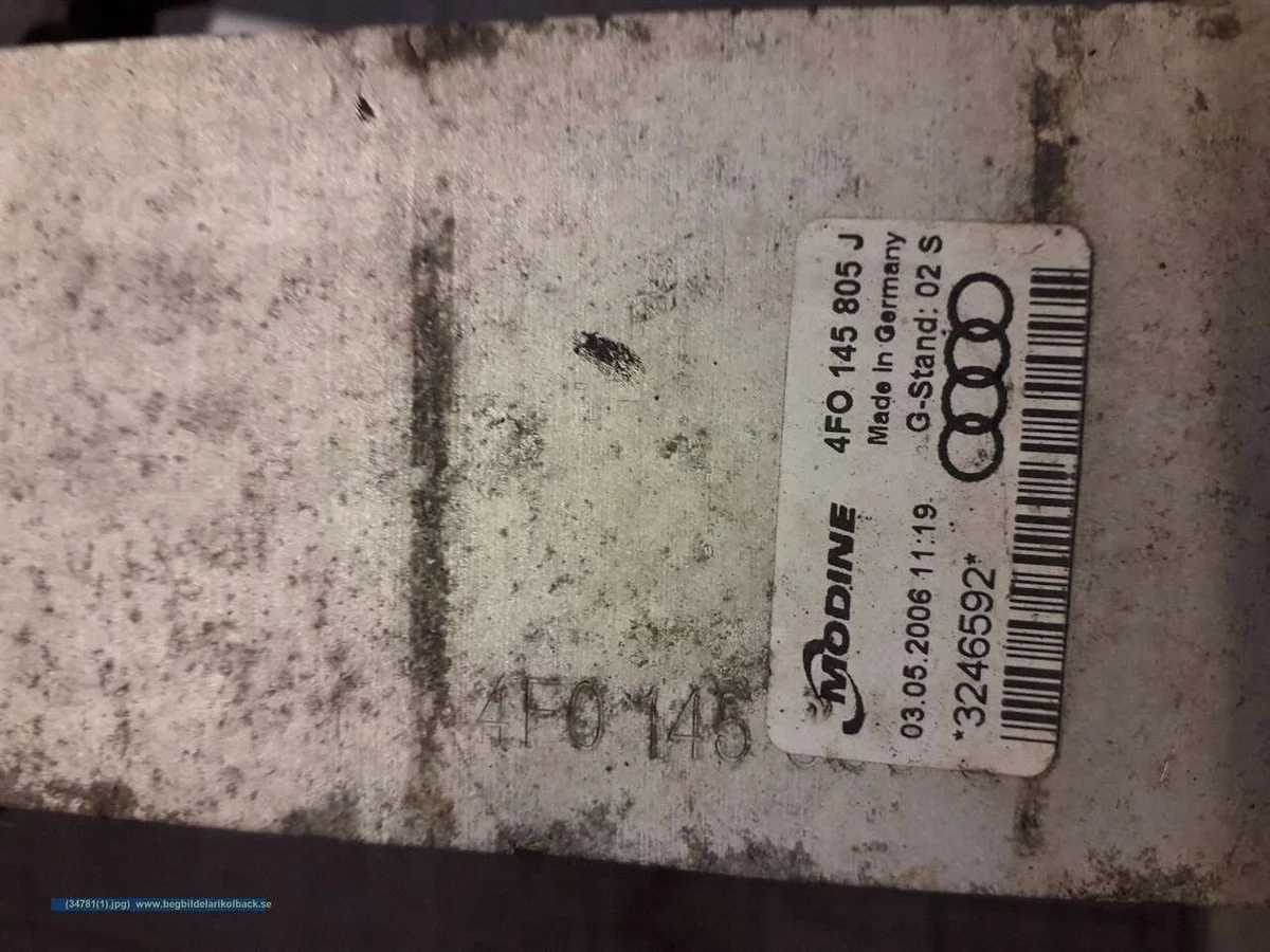 Audi 4F0145805 Intercooler Sinistro Usato
