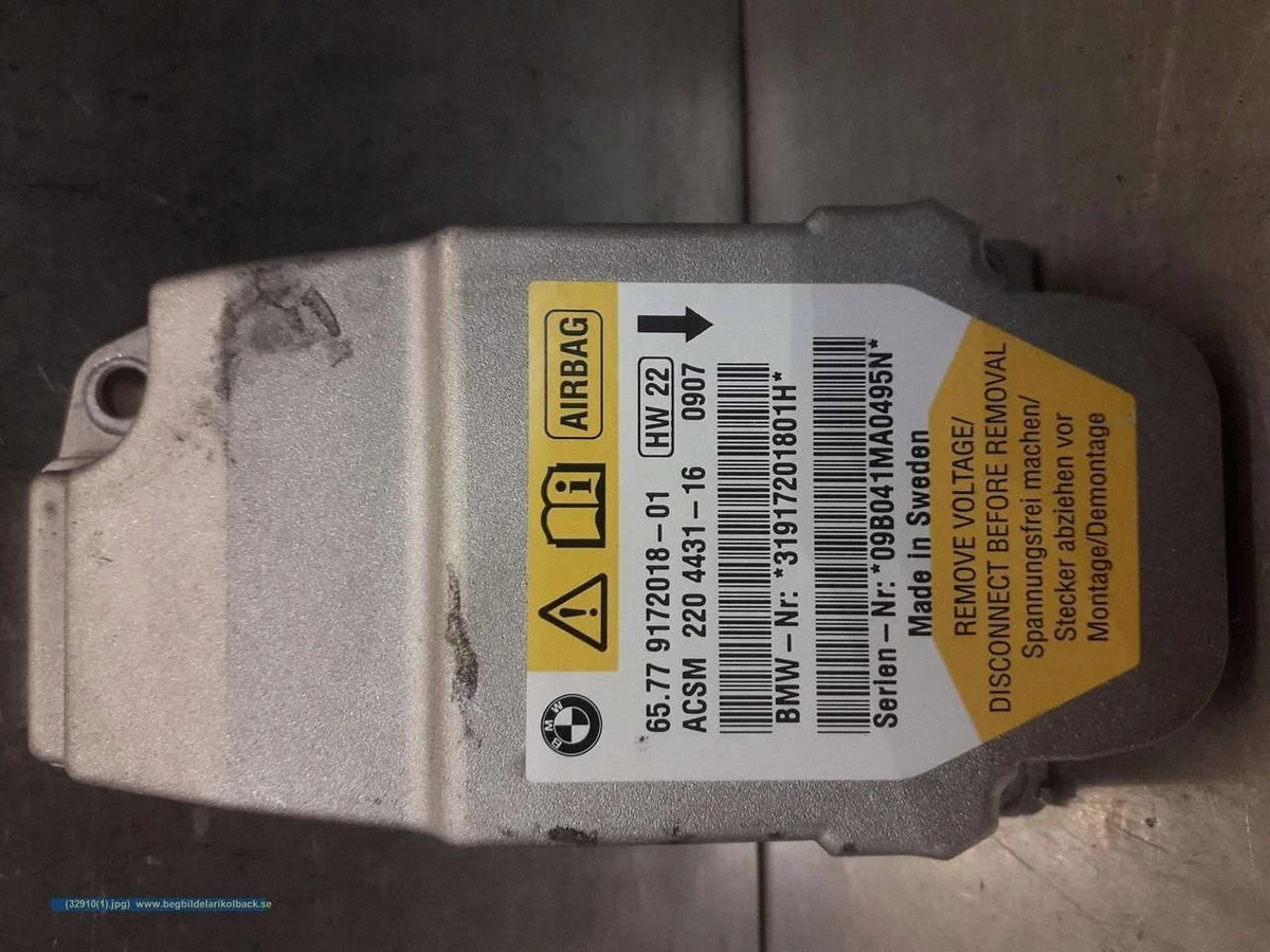 BMW 5 E60 E61 Contrôleur Airbag BEG9392