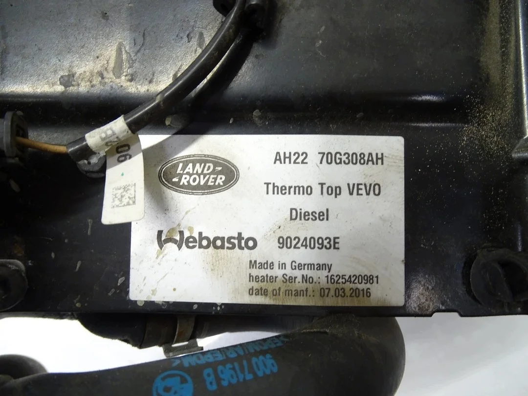 Standheizung Webasto Land Rover Discovery IV image 6