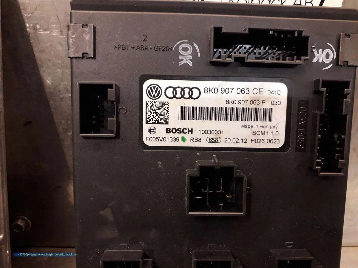 Audi Q5 SQ5 8R Blokada Kierownicy 8K0907063CE image 4