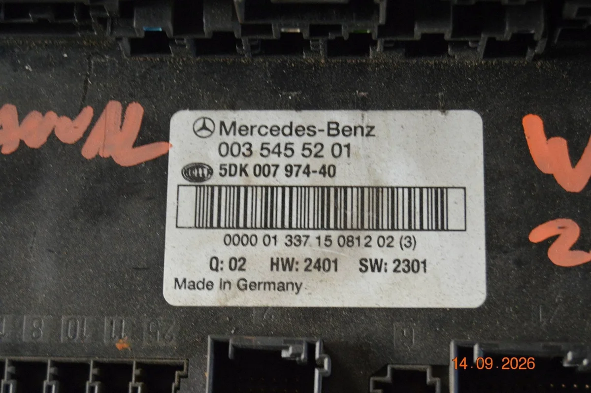 Komfortmodul Mercedes C W203 0035455201 image 4