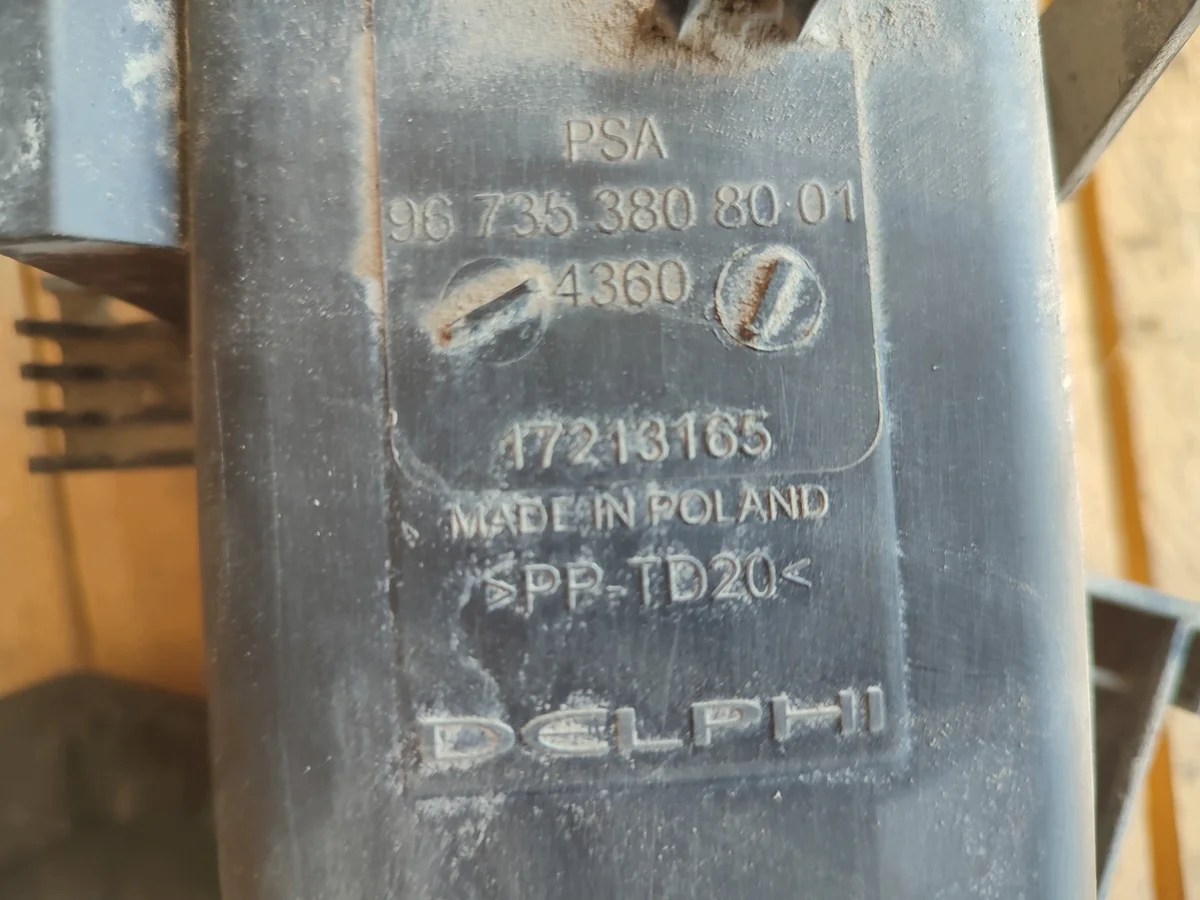 Filtro Carbone Peugeot 308 OE 967353808001