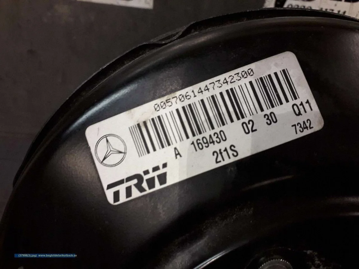 Bremskraftverstärker Mercedes A W169 2006 image 3