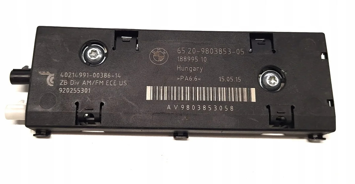 Amplificateur antenne Mini R60 BMW OE 9803853 image 3