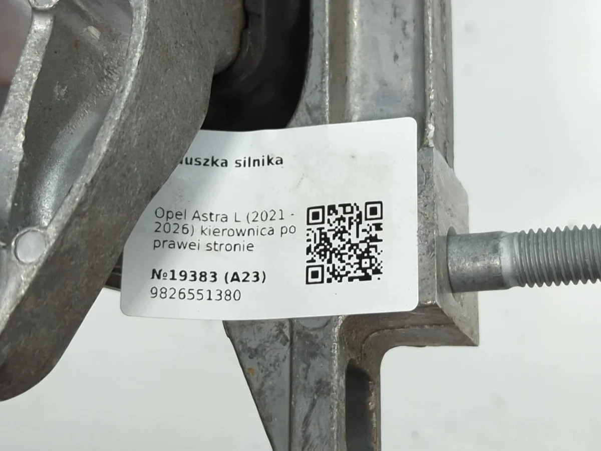 Support moteur Opel Astra L 9826551380 image 5