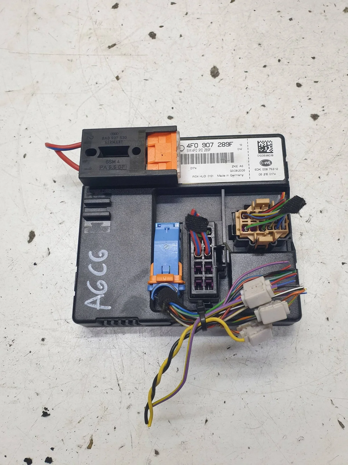 Módulo Confort Audi A6 C6 4F0907289F