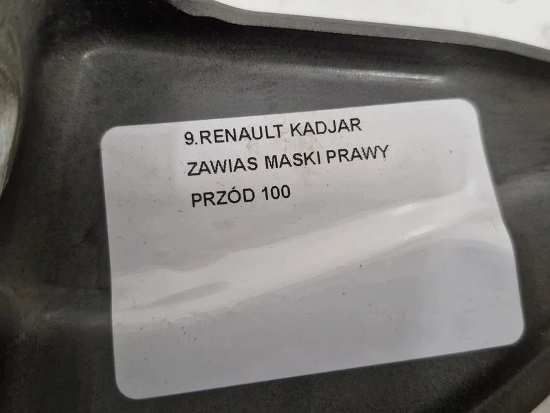 Renault Kadjar Scharnier Haube Rechts Vorne image 7