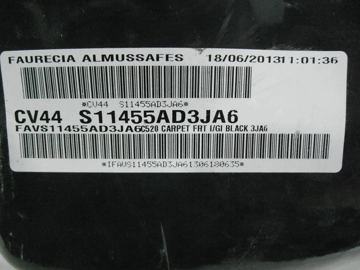Fussmatte Links Vorne Ford Kuga II CV44S11455AD image 5