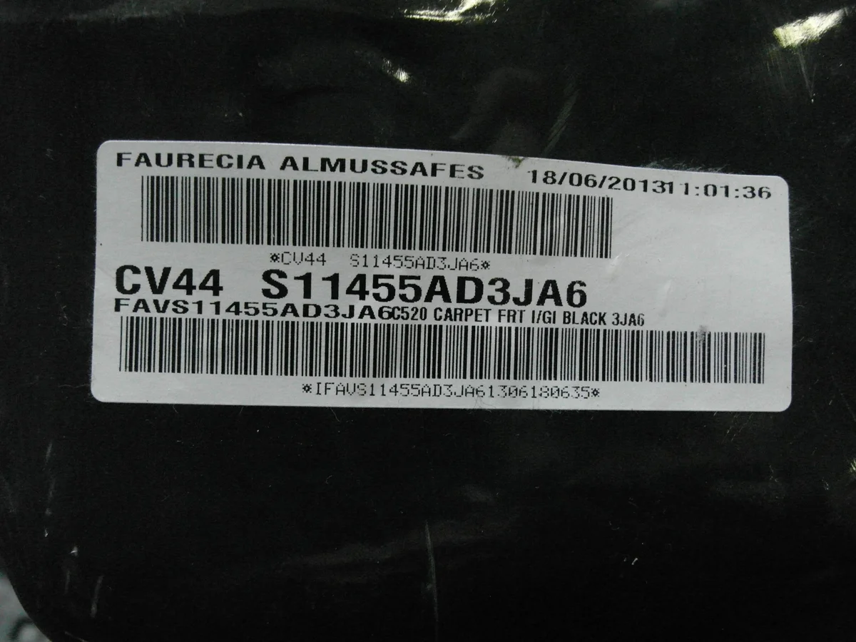 Fussmatte Links Vorne Ford Kuga II CV44S11455AD image 7