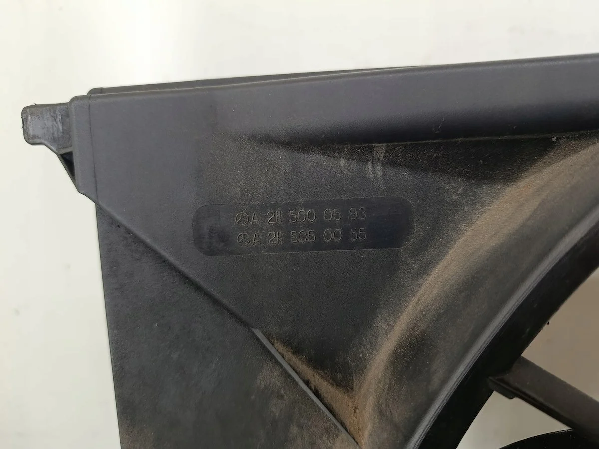 Kylfläkt Mercedes E-klass W211 Begagnad image 4