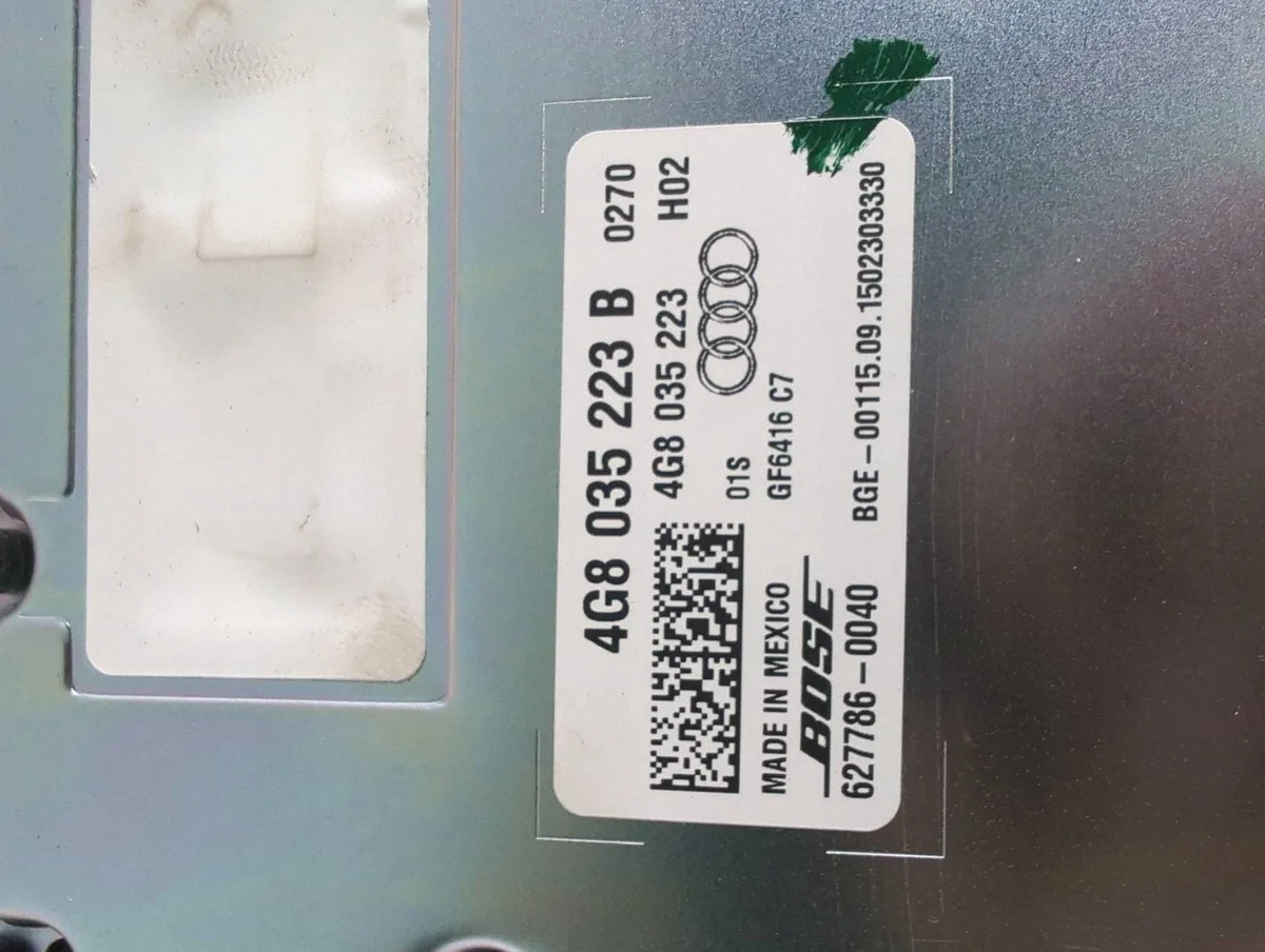 Amplificateur Audi A6 C7 4G8035223B Occasion image 8