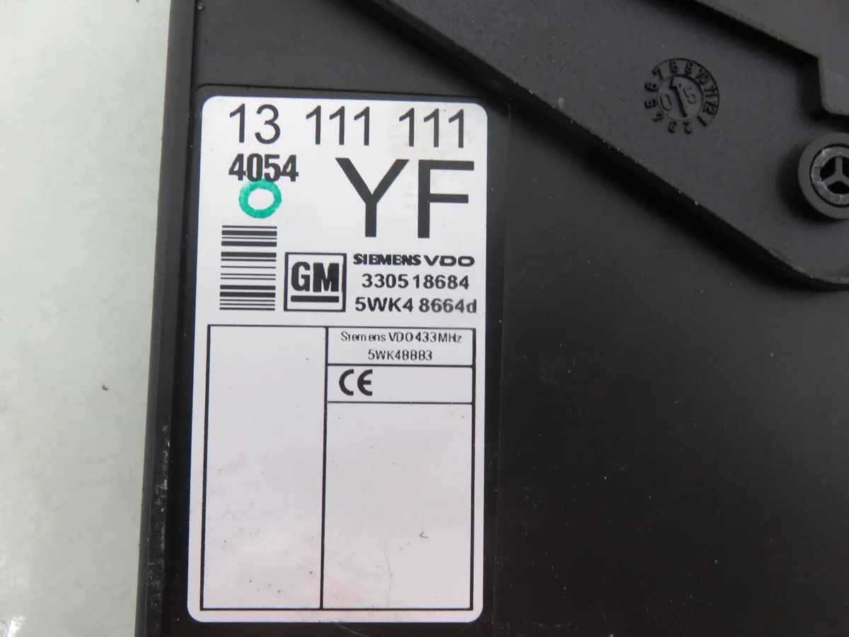 Steuergerät Opel Meriva A 1.4 16V Z14XEP image 7