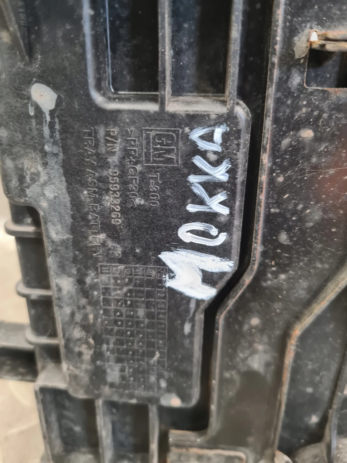 Mokka Batteriehalterung 95933269 GM Gebraucht image 8