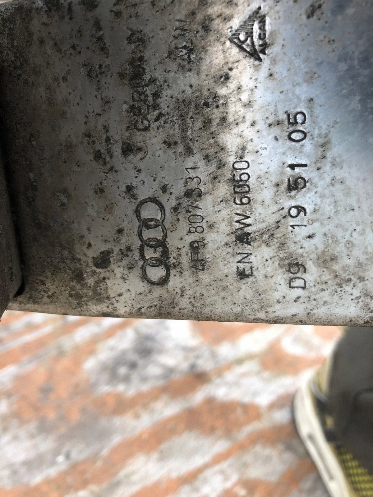 Audi A6 C6 Avant Stoßfänger Träger Hinten image 5