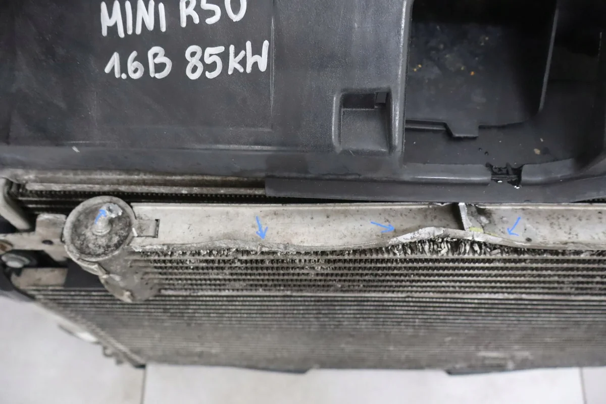 Airco condensor Mini Cooper R50 1.6B image 8