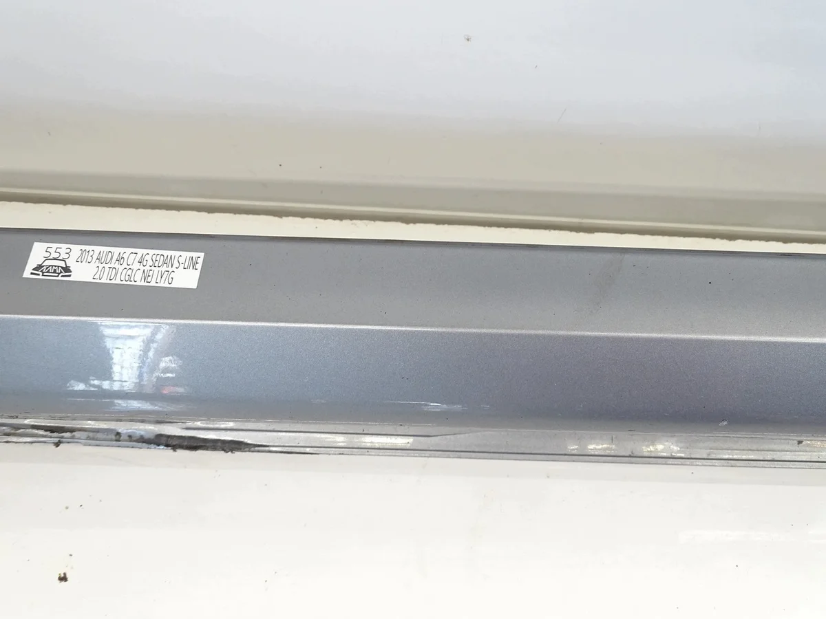 Schwellerleiste rechts Audi A6 C7 4G0853856F image 6