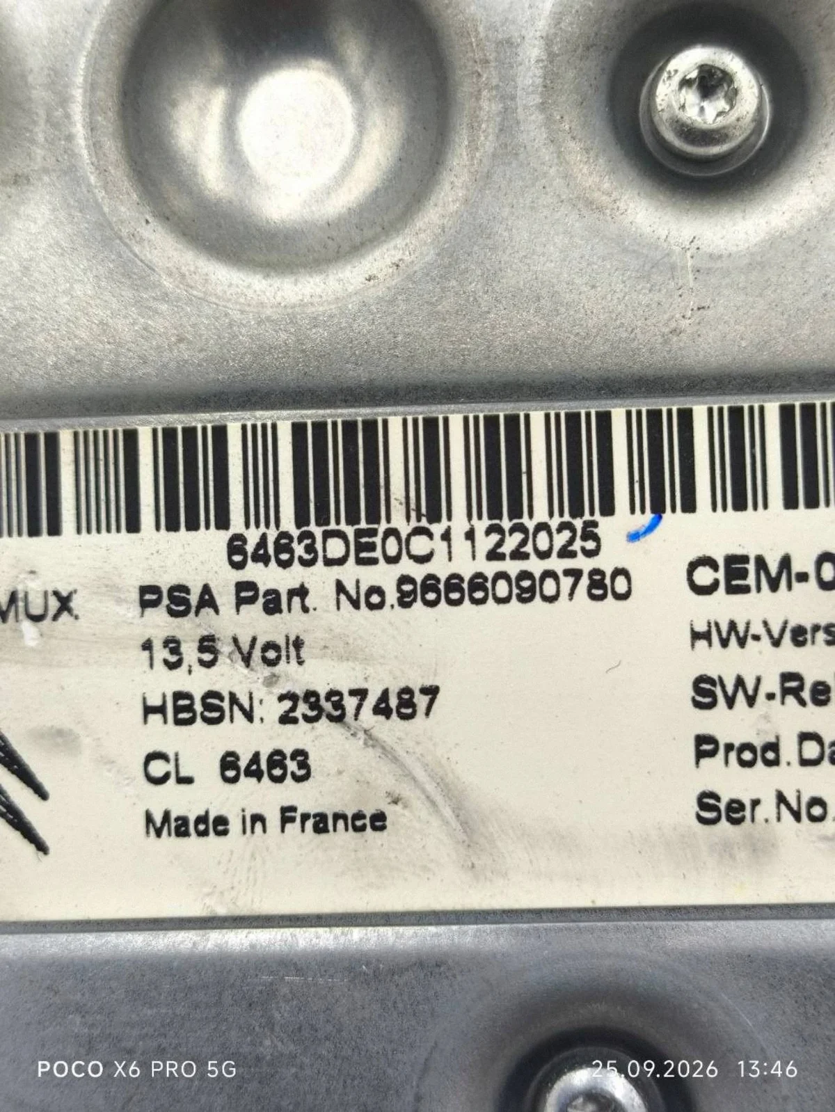 Verstärker Subwoofer Peugeot 208 I 9666090780 image 6