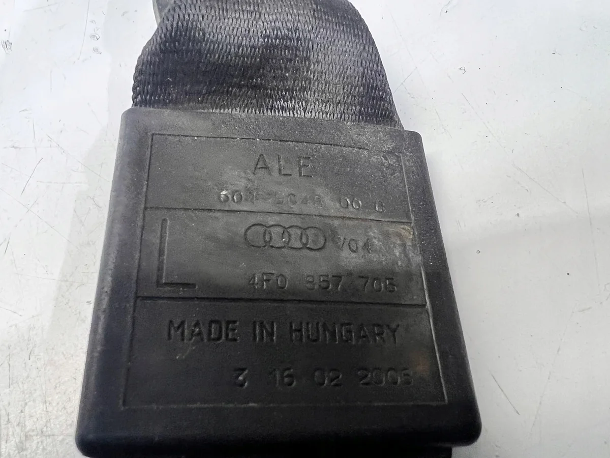 Cinturón Seguridad Audi A6 C6 Izquierdo Delantero image 10