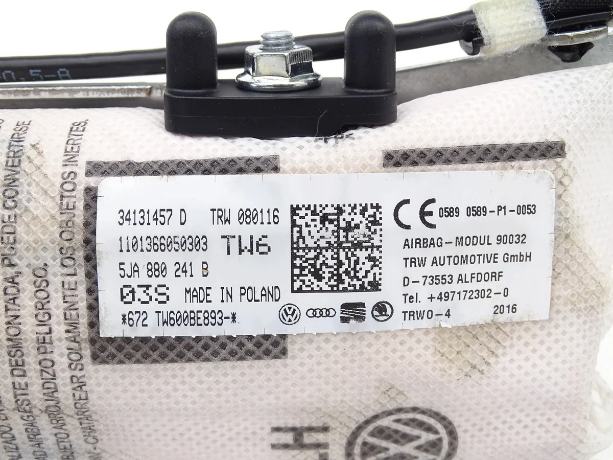 Airbag-Kissen Fahrerseite Links Skoda Rapid image 5