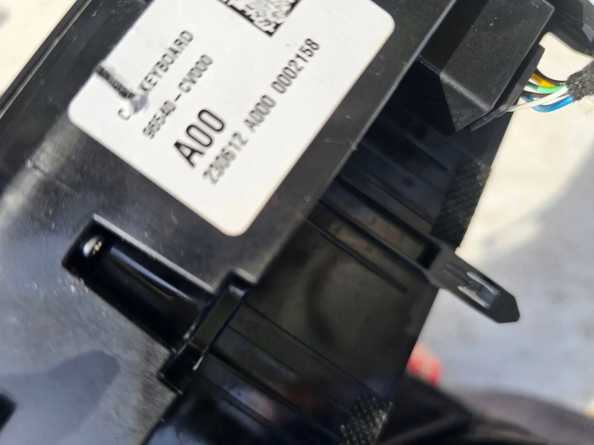 KIA EV6 PANEL KLIMATYZACJI 96540CV000 image 7