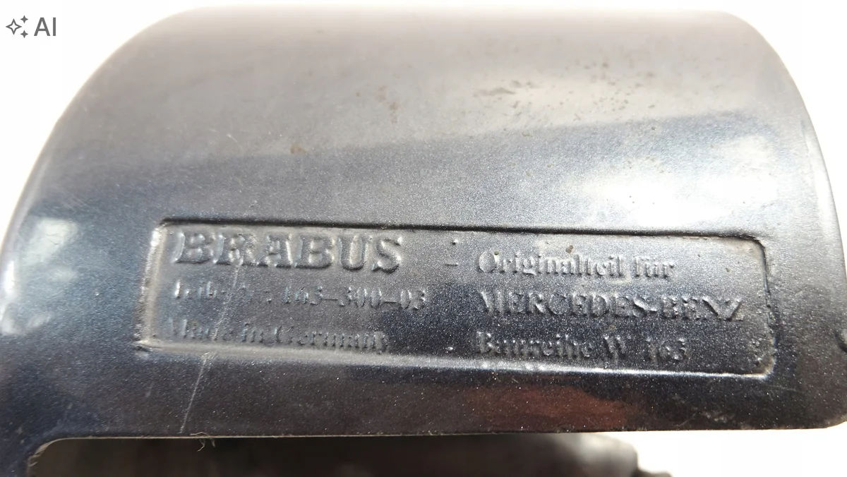 Schwellerleiste Mercedes ML W163 links hinten Brabus image 7