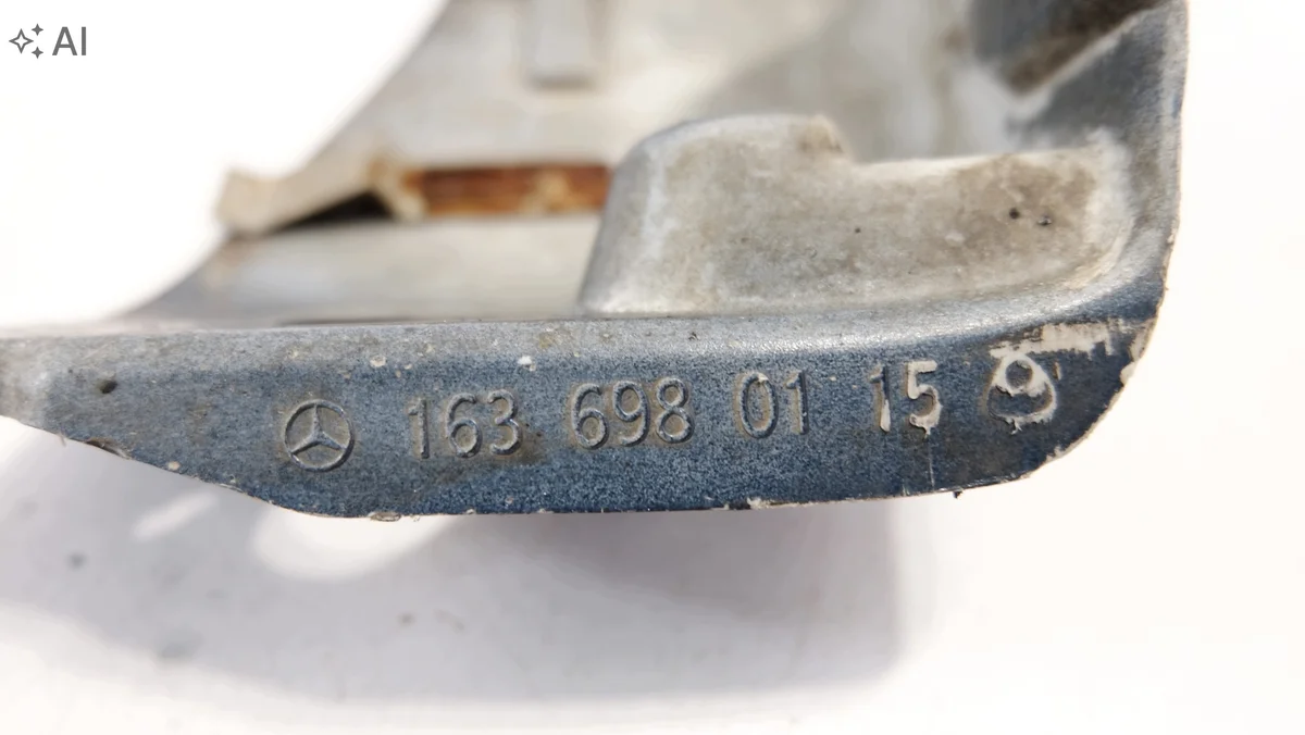 Mercedes ML W163 dorpel links voor image 6